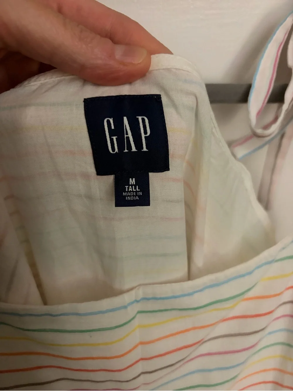 GAP Pastel Multi-Stripe Maxi Dress - Picture 4 of 4
